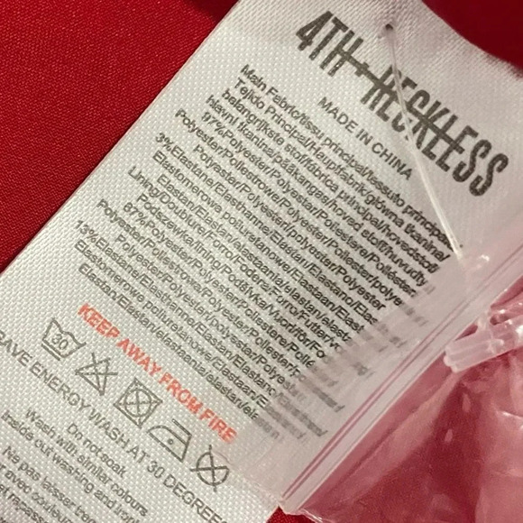 ASOS 4th & Reckless Blazer 90s Relaxed Double Breasted Office Siren New - Picture 12 of 14